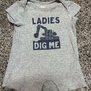 Old Navy Gray and Blue Bodysuits Soft Cotton One Pieces